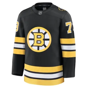 Fanatics Boston Bruins Charlie Mcavoy 25/26 Home Premium Trikot - Herren (Schwarz)