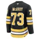 Fanatics Boston Bruins Charlie Mcavoy 25/26 Home Premium Trikot - Herren (Schwarz)