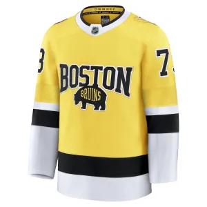 Fanatics Boston Bruins Charlie Mcavoy 25/26 Premium Stadium Series Trikot - Herren (Gold)