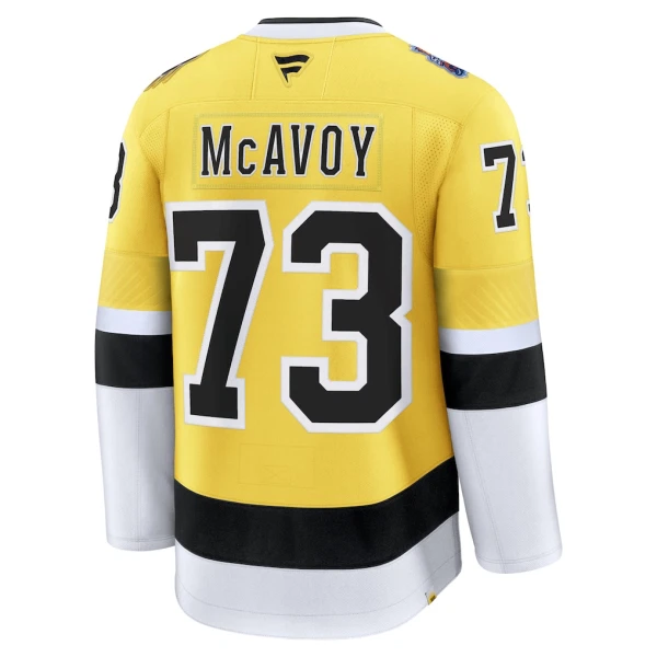 Fanatics Boston Bruins Charlie Mcavoy 25/26 Premium Stadium Series Trikot - Herren (Gold)