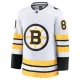 Fanatics Boston Bruins David Pastrnak 25/26 Away Premium Trikot - Herren (Weiss)