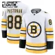 Fanatics Boston Bruins David Pastrnak 25/26 Away Premium Trikot - Kinder (Weiss)