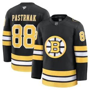Fanatics Boston Bruins David Pastrnak 25/26 Home Premium Trikot - Herren (Schwarz)