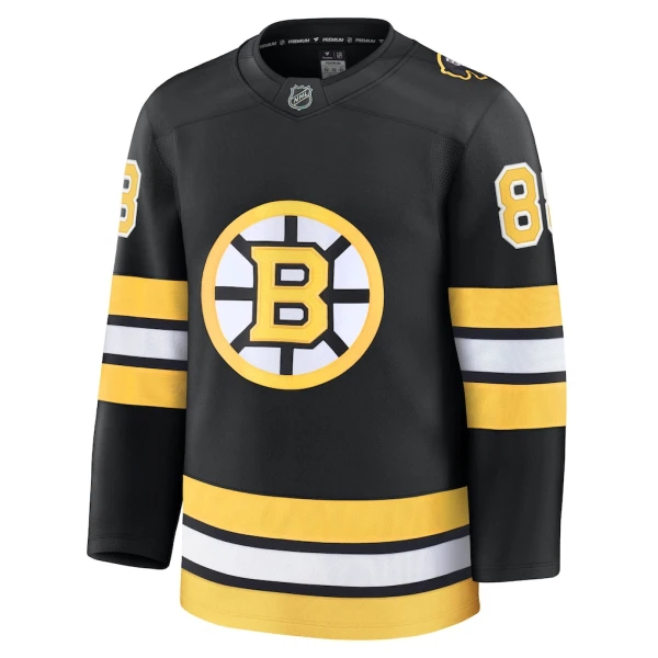 Fanatics Boston Bruins David Pastrnak 25/26 Home Premium Trikot - Herren (Schwarz)