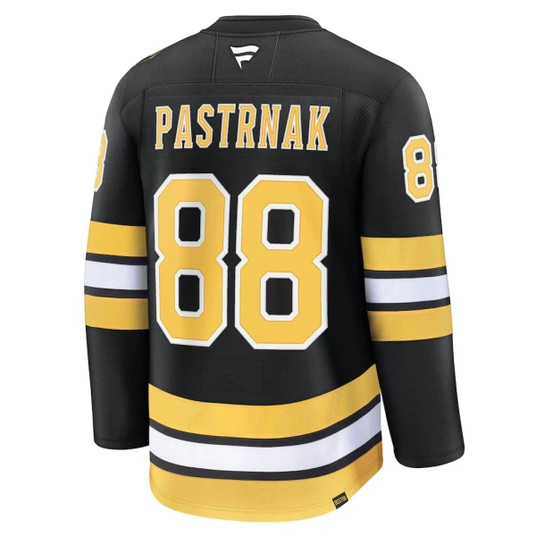 Fanatics Boston Bruins David Pastrnak 25/26 Home Premium Trikot - Herren (Schwarz)