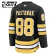 Fanatics Boston Bruins David Pastrnak 25/26 Home Premium Trikot - Kinder (Schwarz)