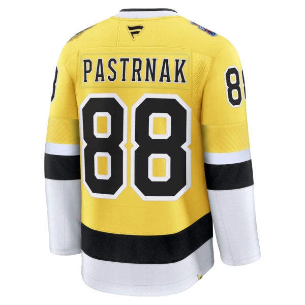 Fanatics Boston Bruins David Pastrnak 25/26 Premium Stadium Series Trikot - Herren (Gold)