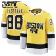 Fanatics Boston Bruins David Pastrnak 25/26 Premium Stadium Series Trikot - Kinder (Gold)