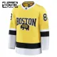 Fanatics Boston Bruins David Pastrnak 25/26 Premium Stadium Series Trikot - Kinder (Gold)