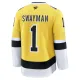 Fanatics Boston Bruins Jeremy Swayman 25/26 Premium Stadium Series Trikot - Herren (Gold)