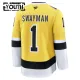 Fanatics Boston Bruins Jeremy Swayman 25/26 Premium Stadium Series Trikot - Kinder (Gold)