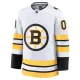 Fanatics Boston Bruins Personalisiert 25/26 Away Premium Trikot - Herren (Weiss)