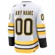 Fanatics Boston Bruins Personalisiert 25/26 Away Premium Trikot - Herren (Weiss)