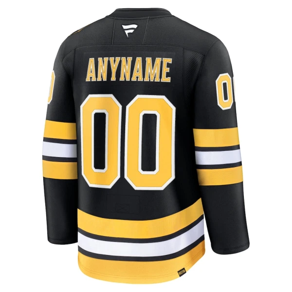 Fanatics Boston Bruins Personalisiert 25/26 Home Premium Trikot - Herren (Schwarz)