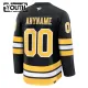 Fanatics Boston Bruins Personalisiert 25/26 Home Premium Trikot - Kinder (Schwarz)