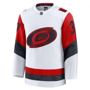 Fanatics Carolina Hurricanes Andrei Svechnikov 25/26 Away Premium Trikot - Herren (Weiss)