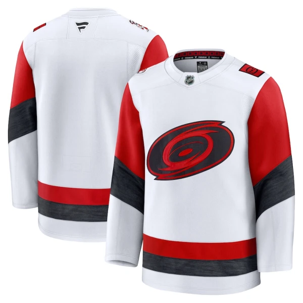 Fanatics Carolina Hurricanes Personalisiert 25/26 Away Premium Trikot - Herren (Weiss)