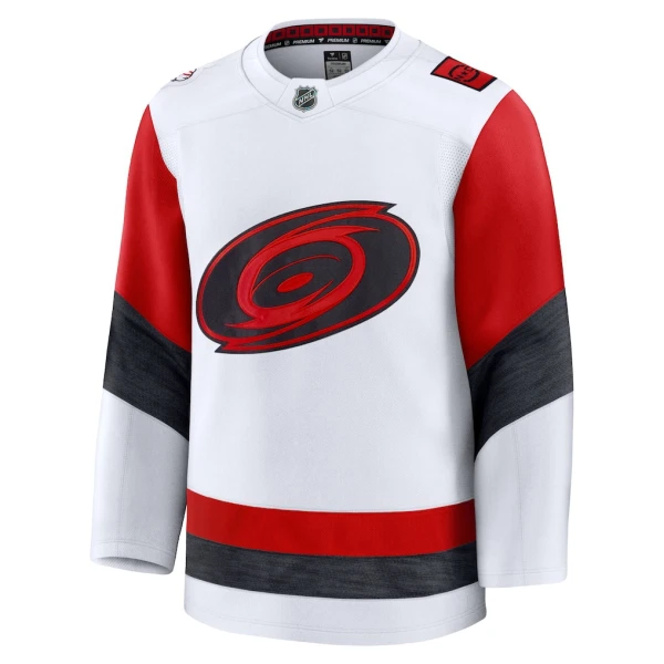 Fanatics Carolina Hurricanes Personalisiert 25/26 Away Premium Trikot - Herren (Weiss)