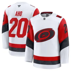 Fanatics Carolina Hurricanes Sebastian Aho 25/26 Away Premium Trikot - Herren (Weiss)