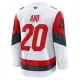 Fanatics Carolina Hurricanes Sebastian Aho 25/26 Away Premium Trikot - Herren (Weiss)
