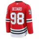 Fanatics Chicago Blackhawks Centennial Connor Bedard 25/26 Premium Trikot - Herren (Rot)