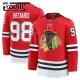 Fanatics Chicago Blackhawks Centennial Connor Bedard 25/26 Premium Trikot - Kinder (Rot)