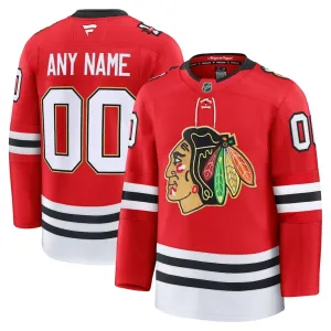 Fanatics Chicago Blackhawks Centennial Personalisiert 25/26 Premium Trikot - Herren (Rot)