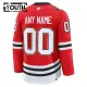 Fanatics Chicago Blackhawks Centennial Personalisiert 25/26 Premium Trikot - Kinder (Rot)