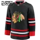 Fanatics Chicago Blackhawks Personalisiert 25/26 Alternate Premium Trikot - Kinder (Schwarz)