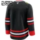 Fanatics Chicago Blackhawks Personalisiert 25/26 Alternate Premium Trikot - Kinder (Schwarz)