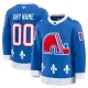 Fanatics Colorado Avalanche Heritage Personalisiert 25/26 Alternate Premium Trikot - Herren (Blau)