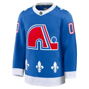 Fanatics Colorado Avalanche Heritage Personalisiert 25/26 Alternate Premium Trikot - Herren (Blau)