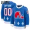 Fanatics Colorado Avalanche Heritage Personalisiert 25/26 Alternate Premium Trikot - Kinder (Blau)
