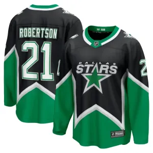 Fanatics Dallas Stars Jason Robertson 25/26 Alternate Premium Trikot - Herren (Schwarz)