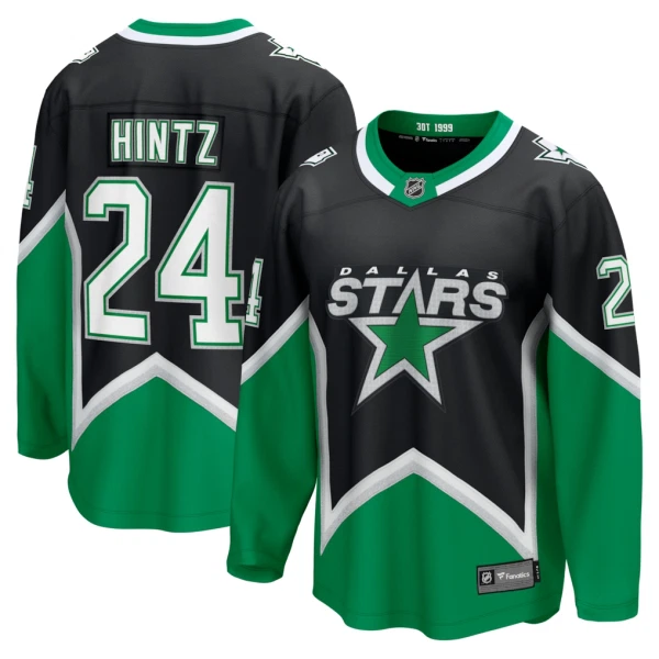 Fanatics Dallas Stars Roope Hintz 25/26 Alternate Premium Trikot - Herren (Schwarz)