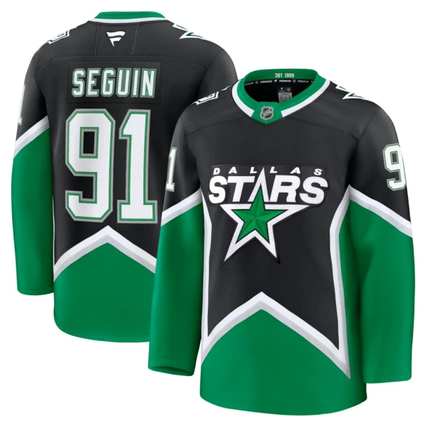 Fanatics Dallas Stars Tyler Seguin 25/26 Alternate Premium Trikot - Herren (Schwarz)