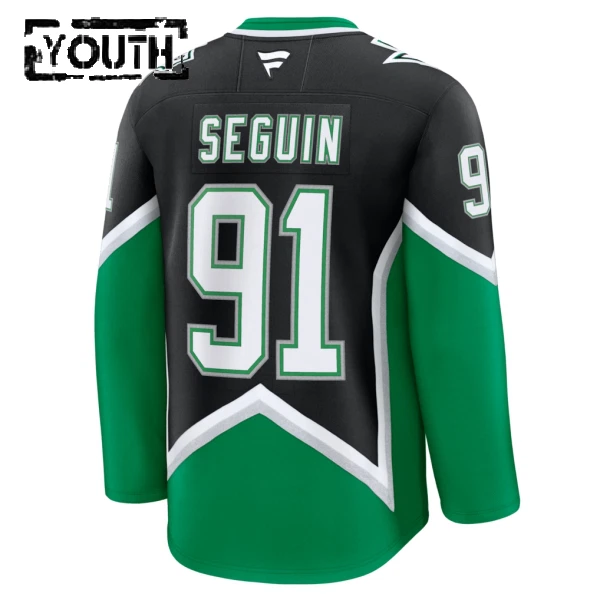 Fanatics Dallas Stars Tyler Seguin 25/26 Alternate Premium Trikot - Kinder (Schwarz)
