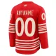 Fanatics Detroit Red Wings Centennial Personalisiert 25/26 Premium Trikot - Herren (Rot)