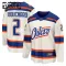 Fanatics Edmonton Oilers Evan Bouchard 25/26 Alternate Premium Trikot - Kinder (Weiss)