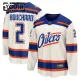 Fanatics Edmonton Oilers Evan Bouchard 25/26 Alternate Premium Trikot - Kinder (Weiss)
