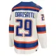 Fanatics Edmonton Oilers Leon Draisaitl 25/26 Alternate Premium Trikot - Herren (Weiss)