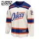 Fanatics Edmonton Oilers Leon Draisaitl 25/26 Alternate Premium Trikot - Kinder (Weiss)