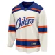 Fanatics Edmonton Oilers Personalisiert 25/26 Alternate Premium Trikot - Herren (Weiss)