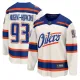 Fanatics Edmonton Oilers Ryan Nugent-Hopkins 25/26 Alternate Premium Trikot - Herren (Weiss)