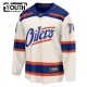 Fanatics Edmonton Oilers Stuart Skinner 25/26 Alternate Premium Trikot - Kinder (Weiss)