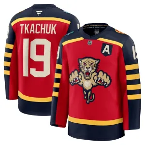 Fanatics Florida Panthers Matthew Tkachuk 25/26 Premium Winter Classic Trikot - Herren (Rot)
