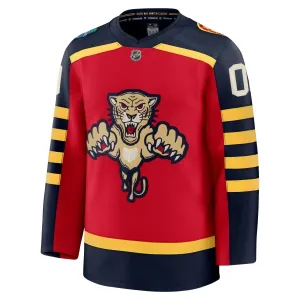 Fanatics Florida Panthers Personalisiert 25/26 Premium Winter Classic Trikot - Herren (Rot)