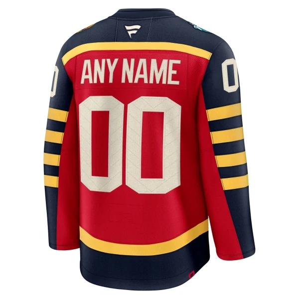 Fanatics Florida Panthers Personalisiert 25/26 Premium Winter Classic Trikot - Herren (Rot)