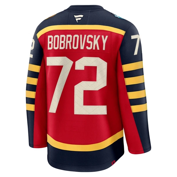 Fanatics Florida Panthers Sergei Bobrovsky 25/26 Premium Winter Classic Trikot - Herren (Rot)