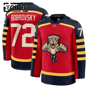 Fanatics Florida Panthers Sergei Bobrovsky 25/26 Premium Winter Classic Trikot - Kinder (Rot)